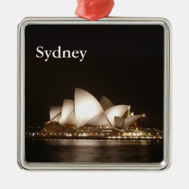 Natten vid Opera Julgransprydnad Metall