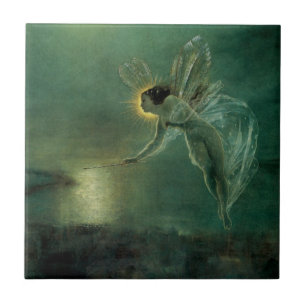 Nattens anda av Grimshaw, Viktorian Fairy Kakelplatta