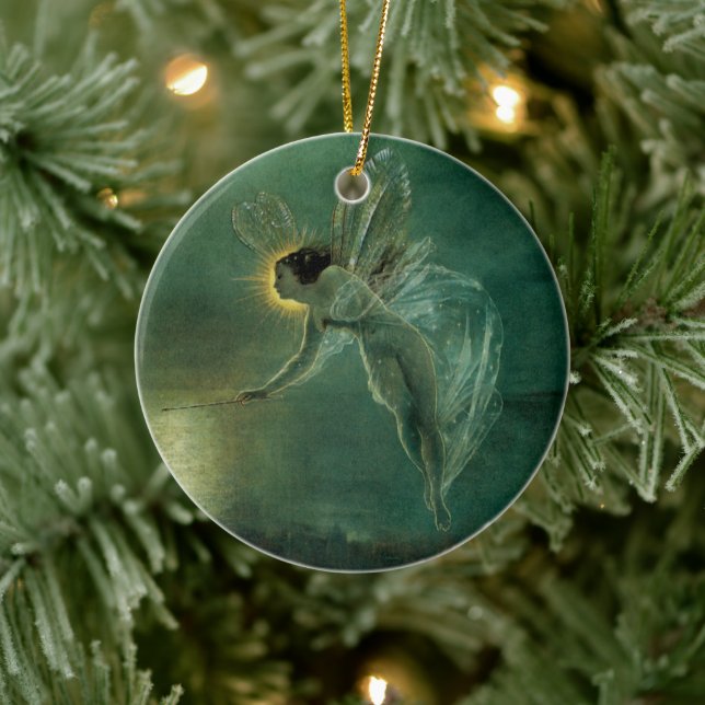 Nattens Ande av Grimshaw, Victorian Fairy Julgransprydnad Keramik (Träd)