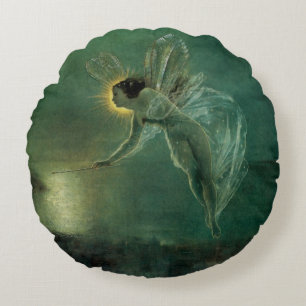 Nattens Ande av Grimshaw, Victorian Fairy Rund Kudde