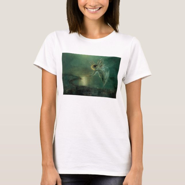 Nattens Ande av Grimshaw, Victorian Fairy T Shirt (Framsida)