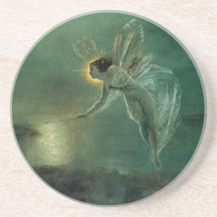 Nattens Ande av Grimshaw, Victorian Fairy Underlägg Sandsten