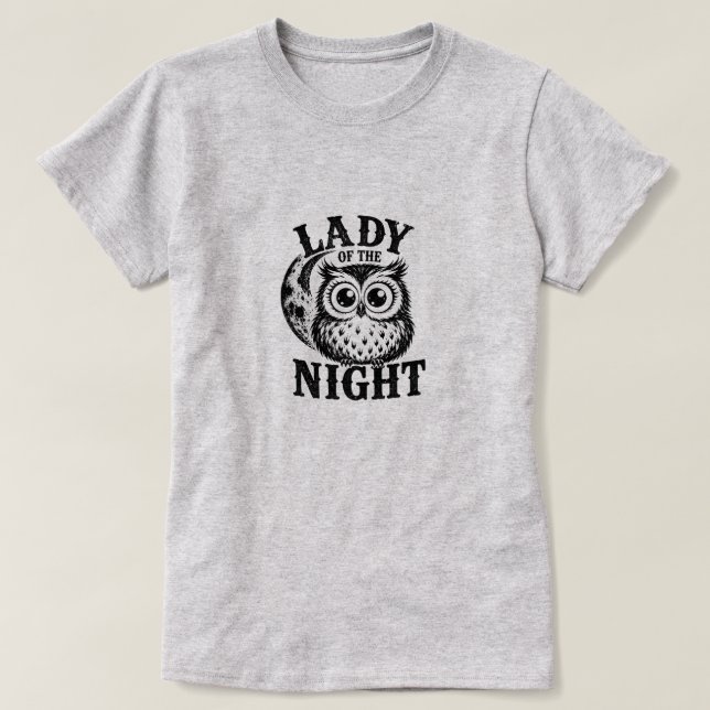 NATTENS DAM T SHIRT (Design framsida)