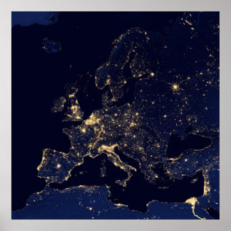 Nattens Europa Poster