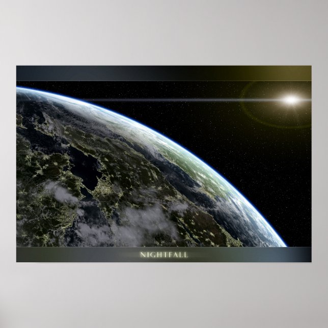 Nattens fall poster (Framsidan)