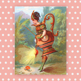 Nattens Gudinna Diskens Älsklingar Vykort