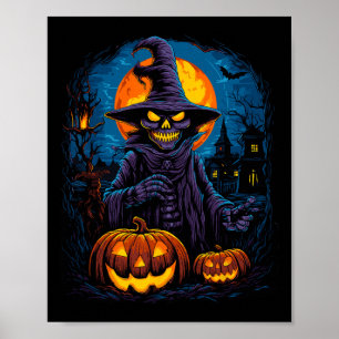Nattens halloween-skämt Ghost Poster