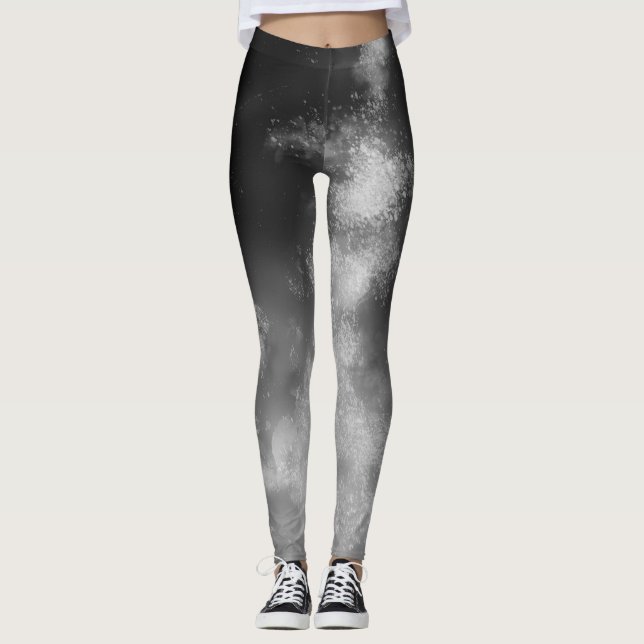Nattens Himlar Smoke Leggings (Framsida)