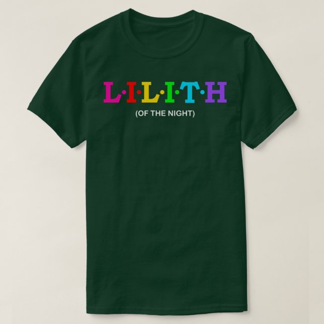 Nattens längd t shirt (Design framsida)