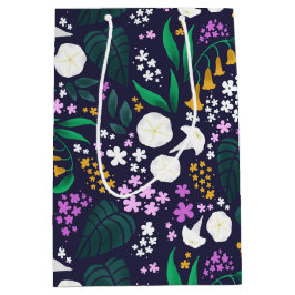 Nattens Måne Garden-Blommigt Botaniska Mönster