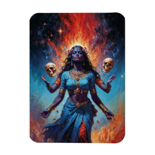 Nattens Moder Kali Magnet (Vertikal)
