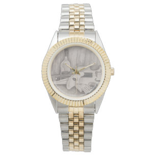 "Nattens musik" av T.S. Däck eWatch Armbandsur