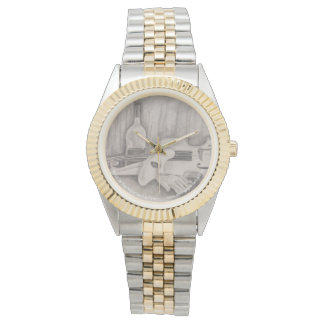 "Nattens musik" av T.S. Däck eWatch Armbandsur