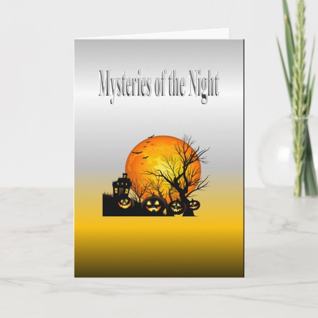 Nattens mysterier kort (Framsida)