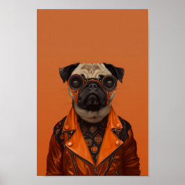 Nattens pug poster