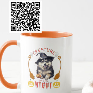 Nattens Siberian husky Mugg