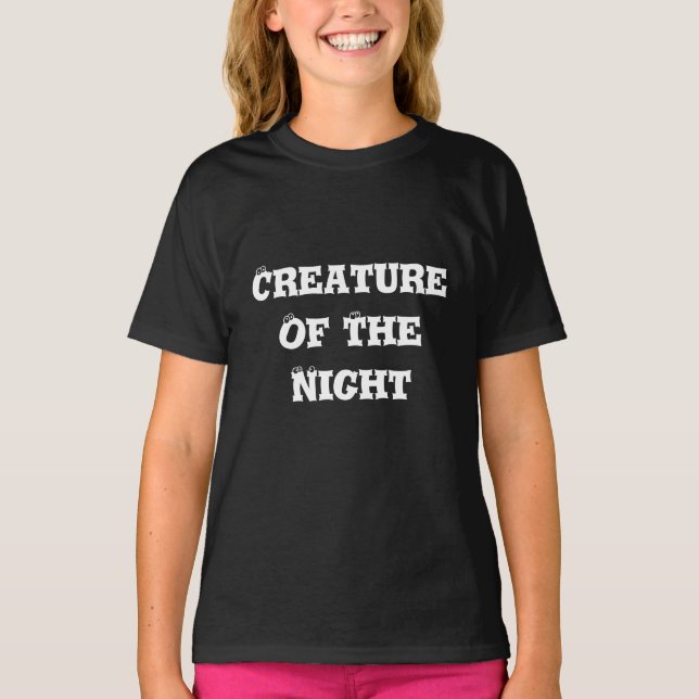 Nattens skapelse tee shirt (Framsida)