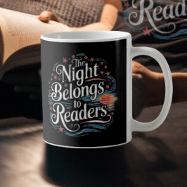 Nattens tillhör till läsare, den mörk akademien bo kaffemugg