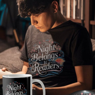 Nattens tillhör till läsare, den mörk akademien bo t shirt