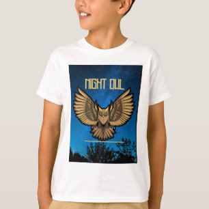 Nattens Uggla Soaring high Kids Basic T Shirt