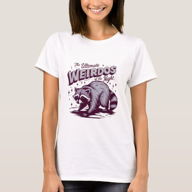 Nattens ultimata Weirdos T Shirt (Framsida)