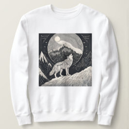 Nattens Varg Howl - Moonlight & Forest Aesthetic T Shirt