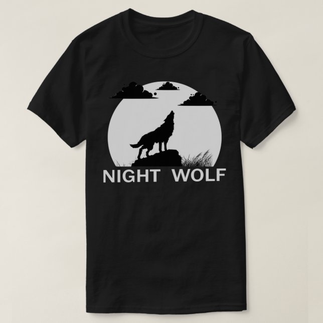 Nattens Varg T Shirt (Design framsida)