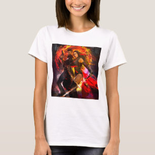 Nattens Warden T-shirt 2 - Vita helvetet