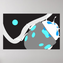 Nattfågel dam poster
