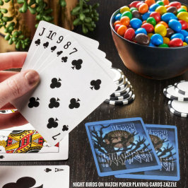 Nattfåglar på bevakning casinokort