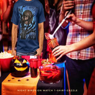 Nattfåglar på bevakning t shirt