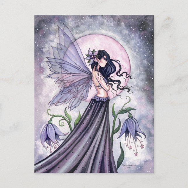 "Nattfairy Postcard" av Molly Harrison Vykort (Framsida)