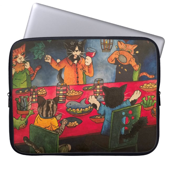 Nattfejkar Laptop Sleeve (Framsidan)