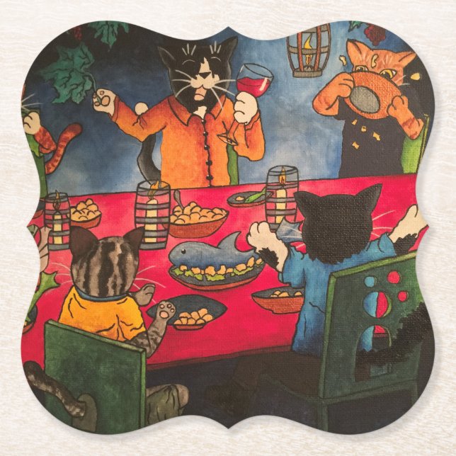 Nattfejkar Underlägg Papper (Framsida)