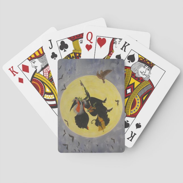 "Nattflygning!" Casinokort (Baksidan)