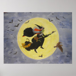"Nattflygning!" Poster