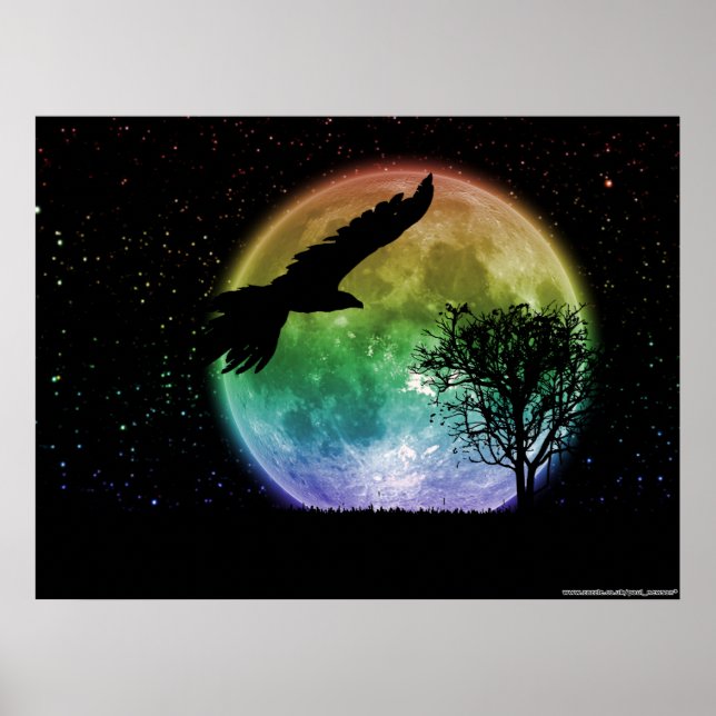 Nattflygning Poster (Framsidan)