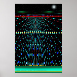 "NATTFLYGPLATS" by: Robert Singletary Poster