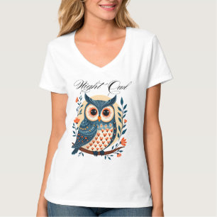 Nattfolkart Uggla T-Shirt
