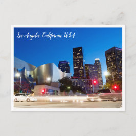 Nattfotografi | Los Angles Kalifornien Vykort