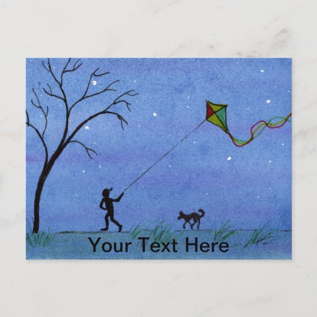 Nattglidare Vykort (Framsida)