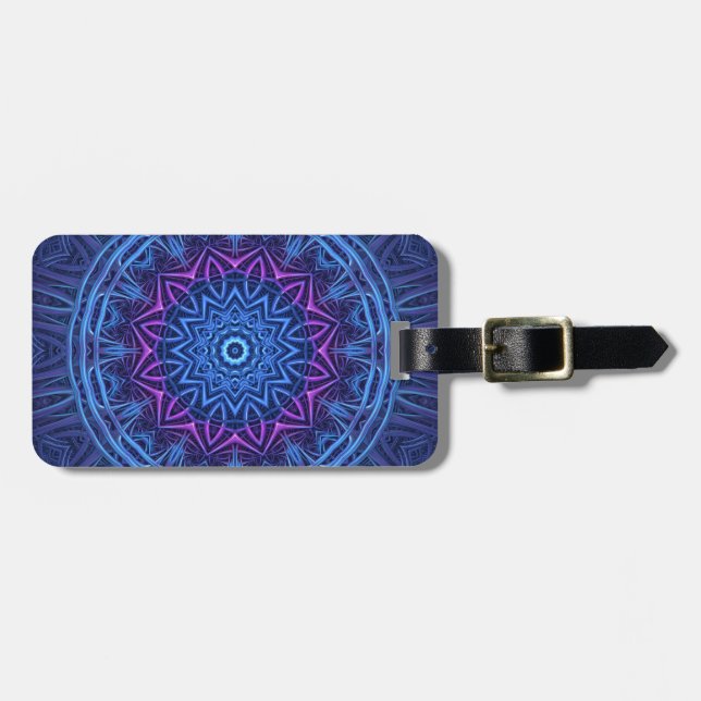 NattglödMandala Bagagebricka (Horisontell Framsida)
