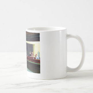 natthogs, grisar i konst kaffemugg