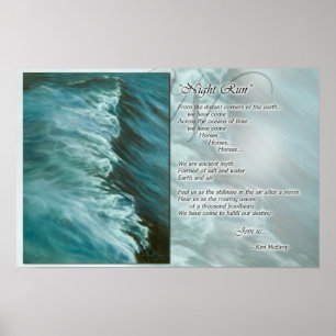 Nattinspiration från Springa Poster