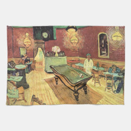 Nattkafé, Place Lamartine av Vincent van Gogh Kökshandduk