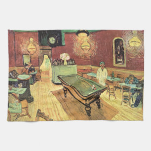Nattkafé, Place Lamartine av Vincent van Gogh Kökshandduk