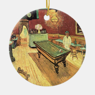 Nattkafé, Ställe Lamartine av Vincent van Gogh Julgransprydnad Keramik