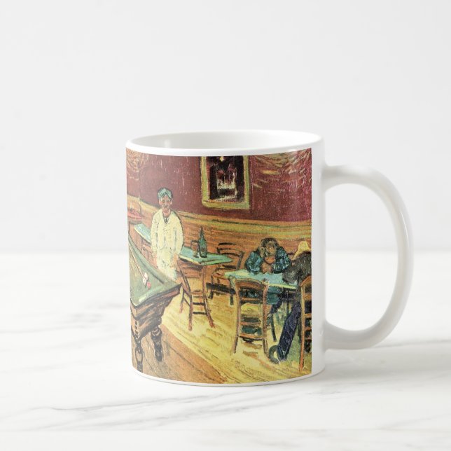 Nattkafé, Ställe Lamartine av Vincent van Gogh Kaffemugg (Höger)