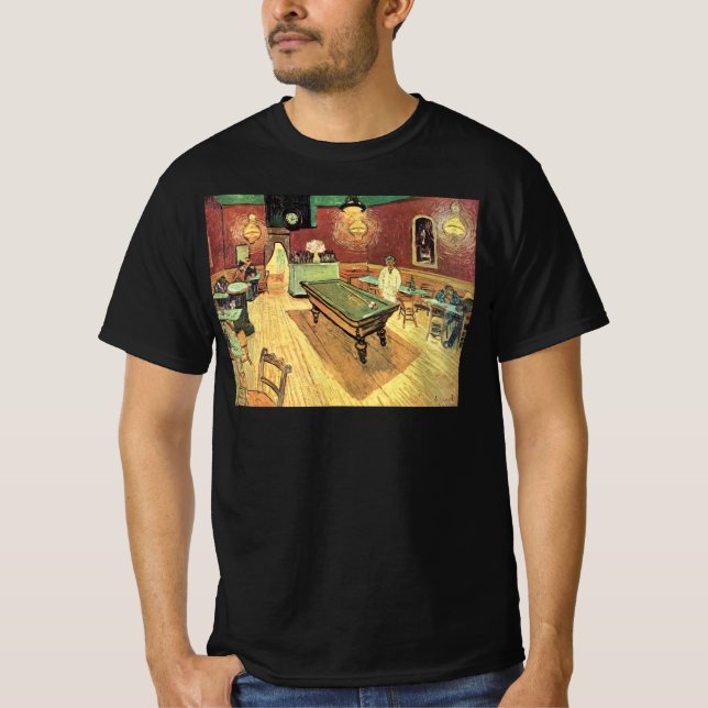 Nattkafé, Ställe Lamartine av Vincent van Gogh Tröja (Framsida)