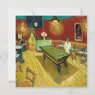 Nattkafé - Vincent van Gogh-målning konst Kort